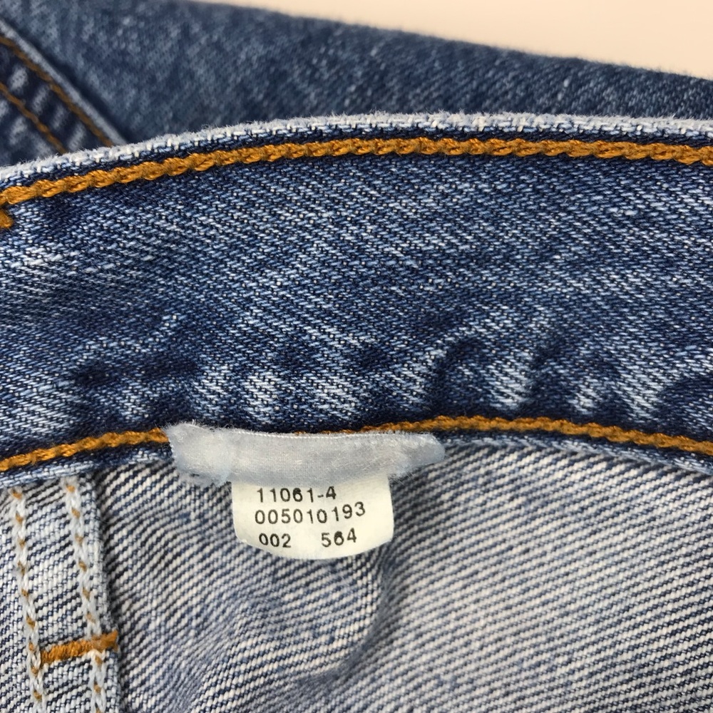 Levi's Button Fly 501 XX Straight Jeans in Medium Wash Blue 38 x 32 - Picture 12 of 12